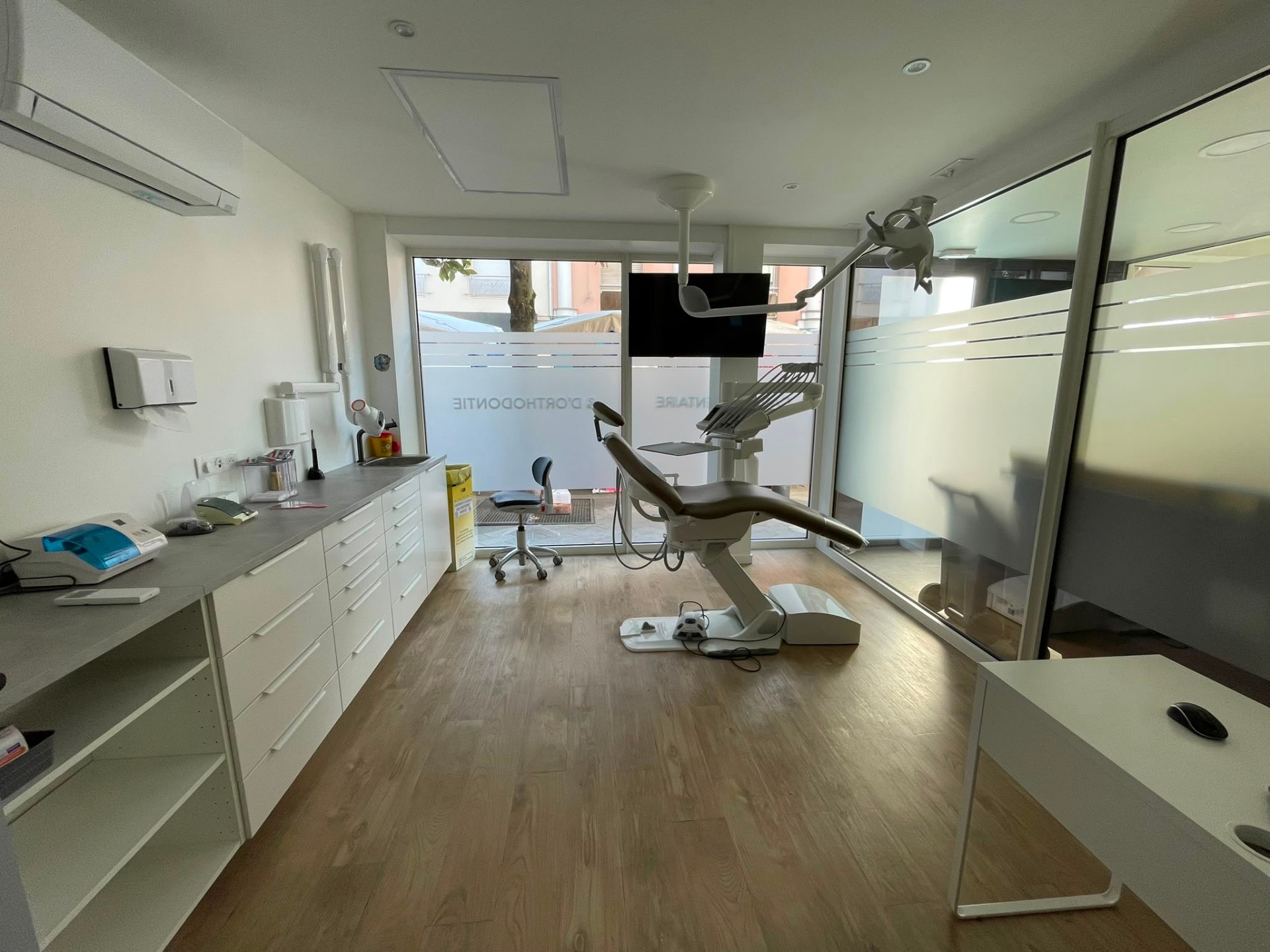 Salle dédiée à l'orthodontie