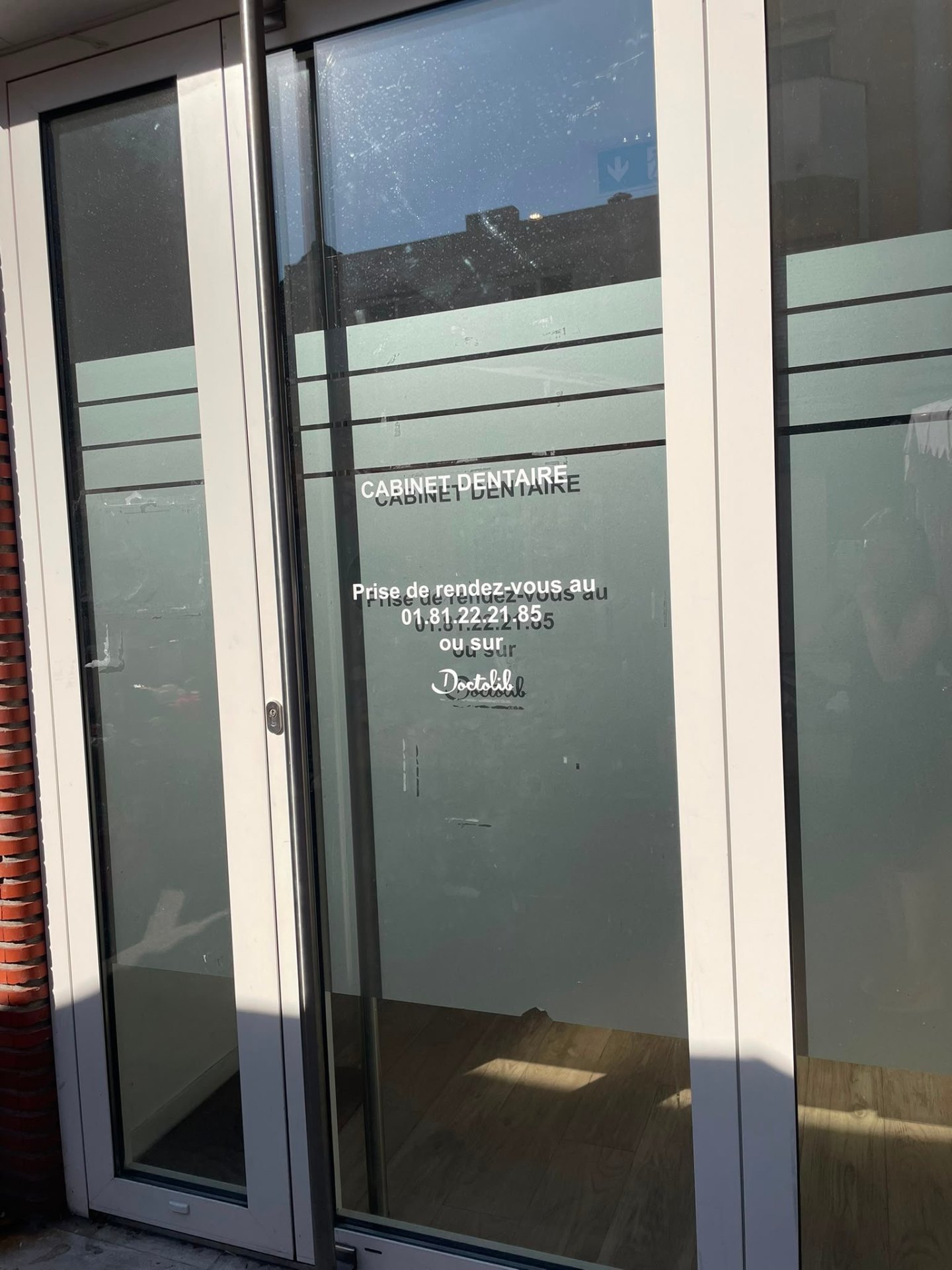 Façade du cabinet à Villeparisis