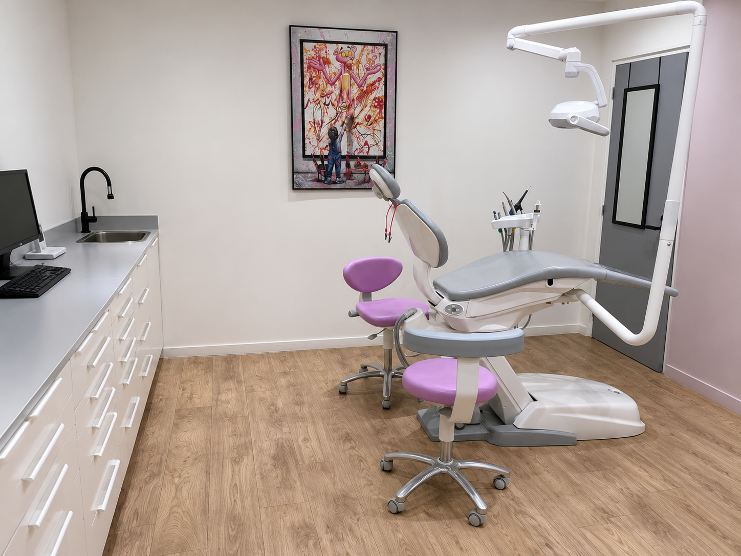 Salle dédiée à l'orthodontie